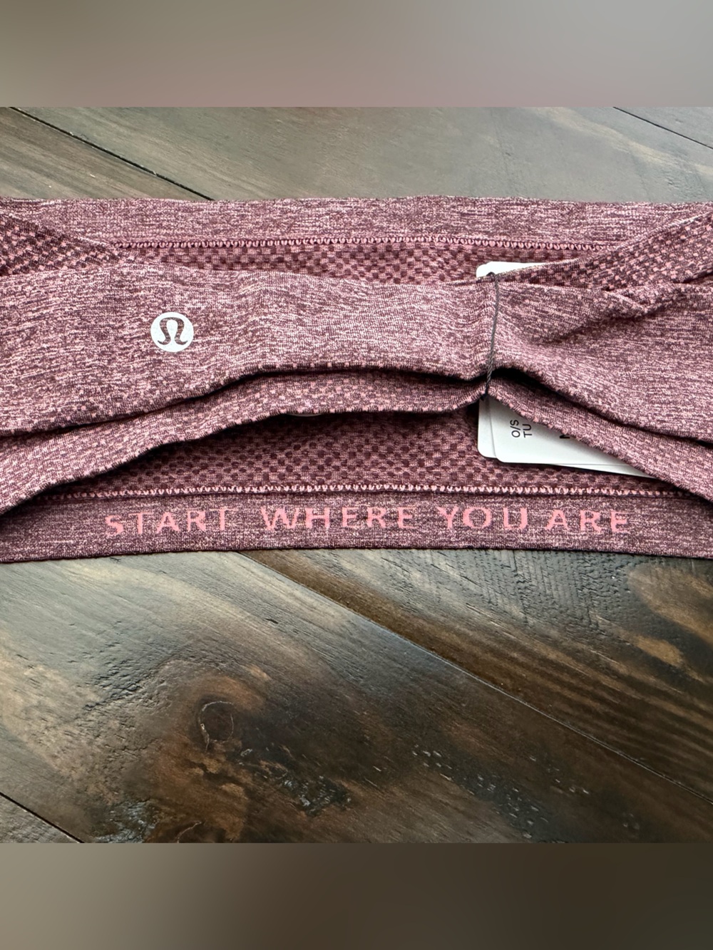Lululemon Metal Vent Tech Seamless Wide Headband - Picture 3 of 5